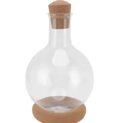 Rödvinskaraffel Quick Sober Hög Borosilikatglas Transparent glasvindispenser med bas för bar Hushållspresenter 1000ml