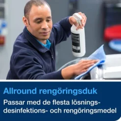 Rengöringsutrustning-Rengöringsduk TORK W4 Slitstark 90/fp