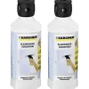 Kärcher Rengöringsmedel-Rengöringsprodukt - - WV 50 - Paket om 2 - 500 ML - Undviker spår och ränder