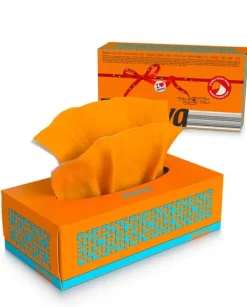 Renova avtagbara orange hygienservetter 80 st