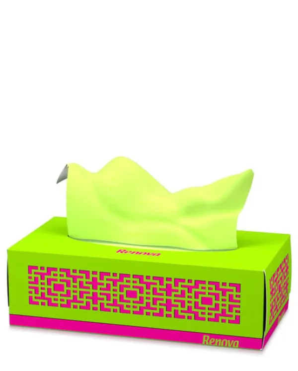 Renova Avtagbara vävnader Grön 80st