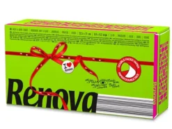 Renova Avtagbara vävnader Grön 80st