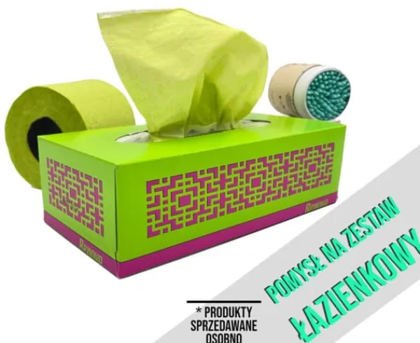 Renova Avtagbara vävnader Grön 80st