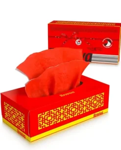 Renova Avtagbara vävnader Röd 80st