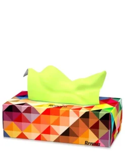 Renova Avtagbara vävnader Grön-Rosa 80st