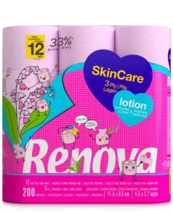 Renova hudvårdslotion 12R toalettpapper