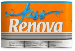 Toalettpapper-Renova Kiss 12R Toalettpapper