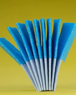 Renova Röda etiketter blå näsdukar 6x9 st