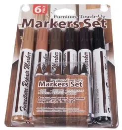 Rengöringsmedel-Reparationskit med 6 Pennor För Repiga Möbler & Golv