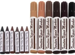 Rengöringsmedel-Reparationskit med 6 Pennor För Repiga Möbler & Golv