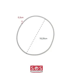 Reparationsset för pumpskålstätning - SOS Accessoire - Diskmaskin - Kompatibel med BOSCH, GAGGENAU, NEFF