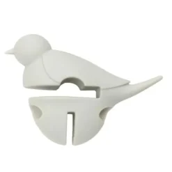 Flaskstopp & Flaskförslutare-Repose cuillère Petit oiseau blanc 3 i 1 - Dexam