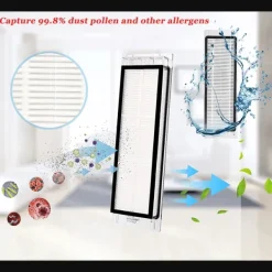 Dammsugartillbehör-Reservdelar för Xiaomi Roborock S5 S6 Max 10 delar