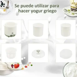 Yogurtmaskiner-Reservdelar till yoghurtmaskin - Modell 800-176V90Wt - FCM-certifierad - Livsmedelssäker - Utbytesdelar