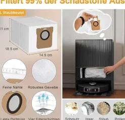 Reservdelssats för Dreame L20 Ultra Robotdammsugare