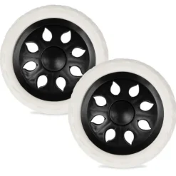 Tillbehör Till Avfallshantering-Reservhjul för kundvagn 16 cm 2 st.