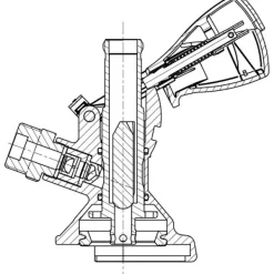 Retur kon för kagge - stängning (Hiwi och Micro Matic)