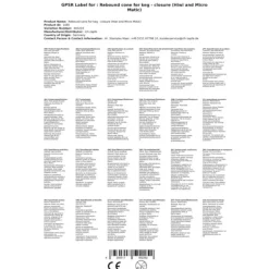 Retur kon för kagge - stängning (Hiwi och Micro Matic)