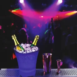 Ishink & Kylare-RGB-ishink med LED-belysning COOLER 5L BLUETOOTH-högtalare