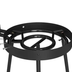 Mustang Gasbrännare-Ringbrännarsats Premium med dubbla gasringar och paellapanna, Ø 40 cm