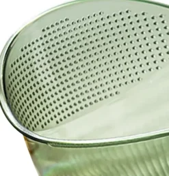 Durkslag & Silar-Ristvättsikt, dräneringshålsdesign, ristvättsil, silkorg, multifunktionell, köksavlopp, pryl, hållbar, lätt att använda, ristvättskål, modern