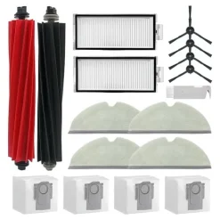 Roborock Tillbehörskit / Reservdelar Q5 Pro+ Q8 Max+ / Robotdammsugare – 17-Delar