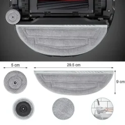 Robotdammsugare-Roborock Tillbehörskit / Reservdelar S8 MaxV Ultra – Robotdammsugare – 25-Delar