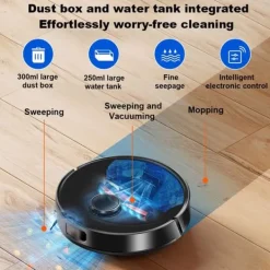 Robotdammsugare-Robotdammsugare - LIECTROUX - M70 PRO - 5000Pa - 3-i-1 - Automatisk Tömning Station