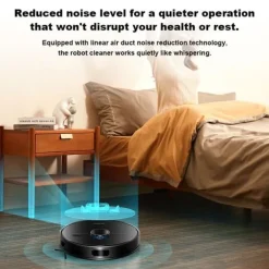 Robotdammsugare-Robotdammsugare - LIECTROUX - M70 PRO - 5000Pa - 3-i-1 - Automatisk Tömning Station