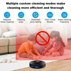 Robotdammsugare-Robotdammsugare - LIECTROUX - X6 - 2500Pa - 3.5L - Autonomi 90 min