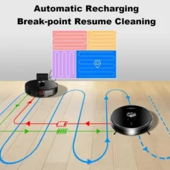 Robotdammsugare-Robotdammsugare - LIECTROUX - X6 - 2500Pa - 3.5L - Autonomi 90 min