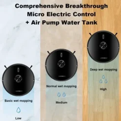 Robotdammsugare-Robotdammsugare - LIECTROUX - X6 - 2500Pa - 3.5L - Autonomi 90 min