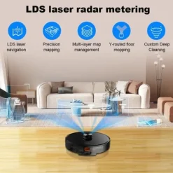 Robotdammsugare-Robotdammsugare - LIECTROUX - X6 - 2500Pa - 3.5L - Autonomi 90 min