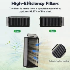 Robotdammsugare-Robotdammsugare Tillbehörssats för Dreame X50/L50/L40/MOVA-serien