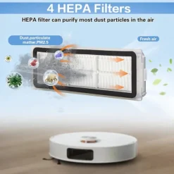 Robotdammsugare Tillbehörskit för Xiaomi X20 Pro/X20 Max