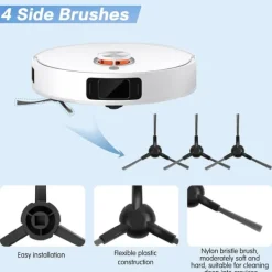 Robotdammsugare Tillbehörskit för Xiaomi X20 Pro/X20 Max