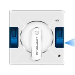 Rengöringsutrustning-Robotfönstervakuum, dubbel vattenspray, 3000Pa sugkraft,Ja, Vit