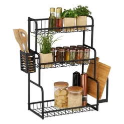 Köksorganiserare-Robust kökshylla för bänkskivan