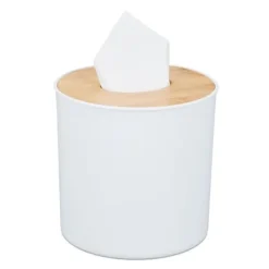Pappersnäsdukar-Robust kosmetiska näsduksask med lock