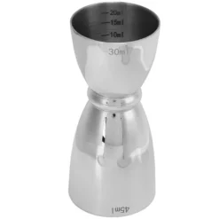 Drinkshakers & Drinkverktyg-Rostfritt Stål Dubbelhuvud Vinmätkopp Cocktail Vinshaker Mätkopp För Bar Fest Familj Klubb Spegellampa U-formad