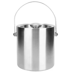 Ishink & Kylare-Rostfritt stål dubbelväggig ishink för Party Bar KTV Rödvin