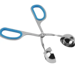 Rostfritt Stål Icke-klibbiga Köttbullar Risbollar Klipp Maker Form Köksverktyg (Blå)