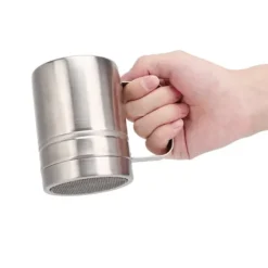 Salt- & Pepparströare-Rostfritt stål kökskrydda burk hushållskryddor peppar salt kryddflaska