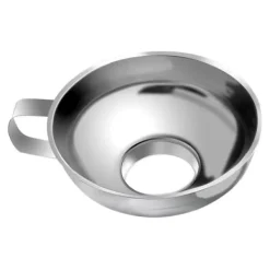 Rostfritt stål Konservtratt med bred mun Köksmatlagningsredskap Prylar Tratt med handtag för sylt