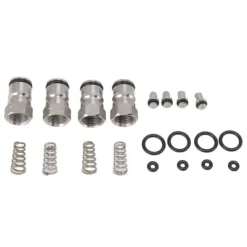 Rostfritt stål kullås fatstolpar med 18 mm invändig gänga - gas- och flytande valsfjäder för vin, cola, sirap