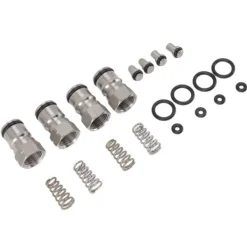 Rostfritt stål kullås fatstolpar med 18 mm invändig gänga - gas- och flytande valsfjäder för vin, cola, sirap