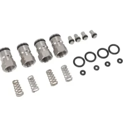 Rostfritt stål kullås fatstolpar med 18 mm invändig gänga - gas- och flytande valsfjäder för vin, cola, sirap