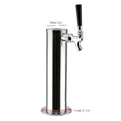 Ölkranar-Rostfritt Stål Ölkran, En Tap, Snygg Design,Enkelhuvud