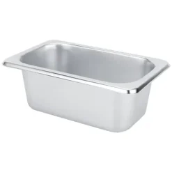 Tillbehör För Matservering-Rostfritt stål matbuffé tallrikar kastruller bricka fat hållare fyrkantig matbehållare