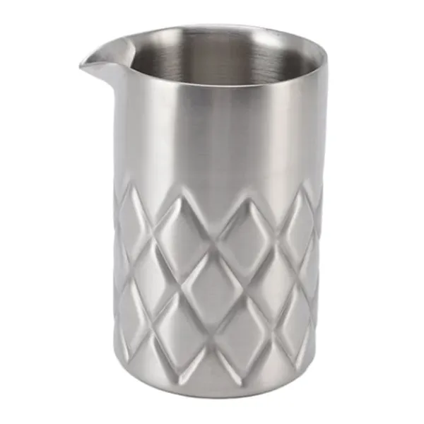 Drinkshakers & Drinkverktyg-Rostfritt stål Mixing Glas Dubbelvägg Okrossbar Rostskydd Cocktail Mixing Glas för Hem Bar